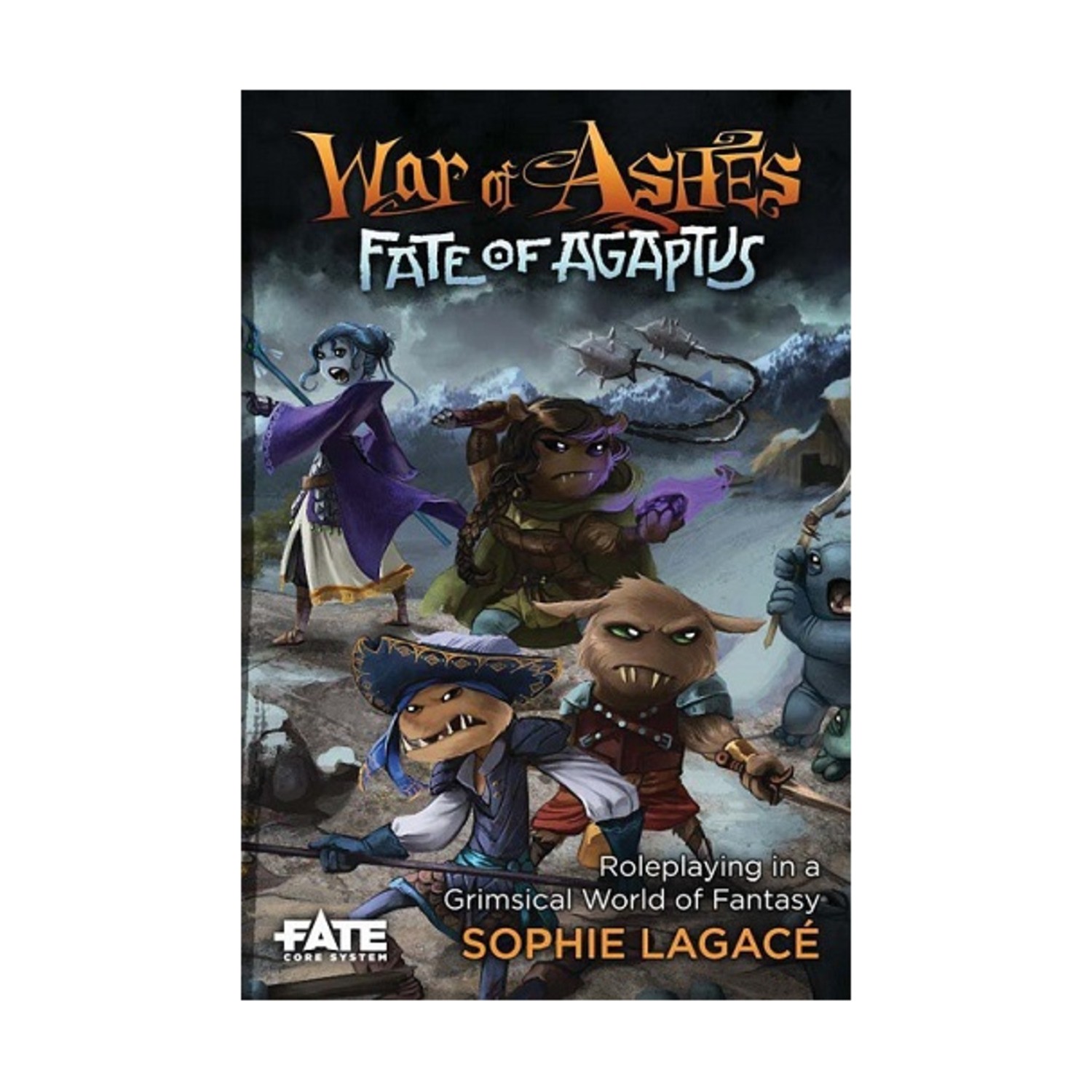 Evil Hat RPG War of Ashes - Fate of Agaptus VG+/NM