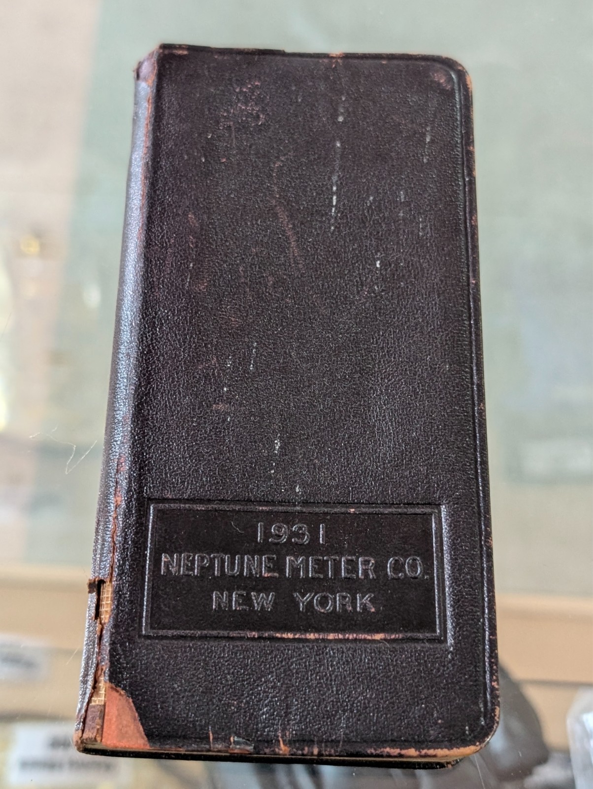 Vintage 1931 Neptune Meter Co New York Trident Water Meter Pocket Catalog