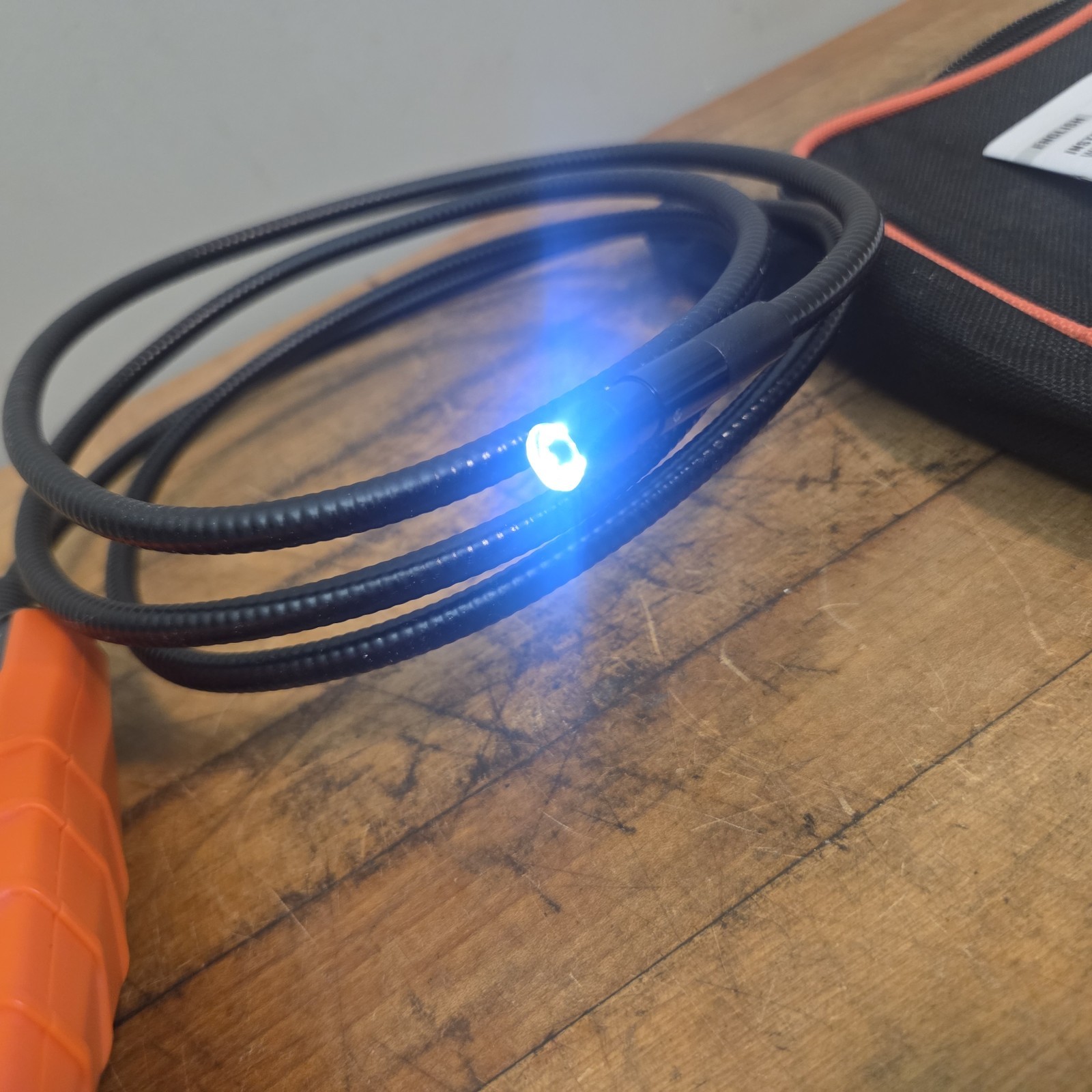 KLEIN TOOLS ET20 WIRELESS RECHARGEABLE BORESCOPE, LED LIGHTS, WIFI CONNECTION