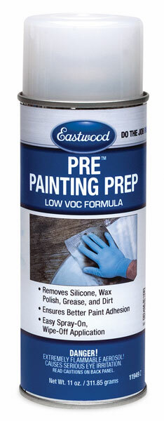 Eastwood Pre Paint Silicone Wax Dirt Remover Aerosol 12 oz Low VOC Formula