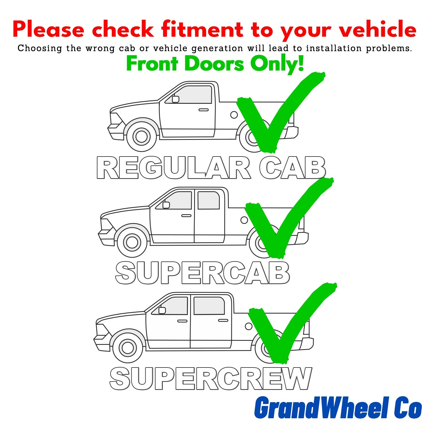 Side Window Deflectors Rain Guards for 21-25 Ford F-150 Regular Cab SHATTERPROOF