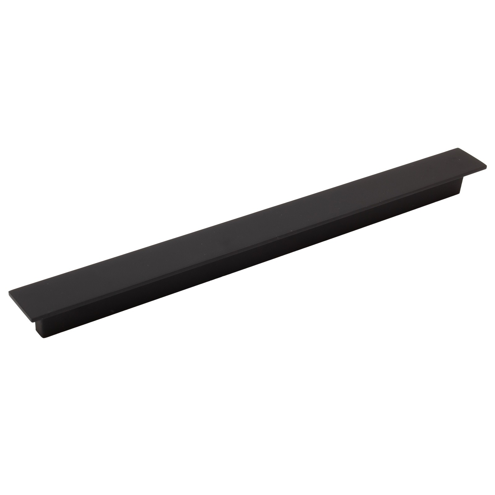 Mesa Cabinet Pull, 224 Millimeters, Matte Black by Stone Harbor Hardware