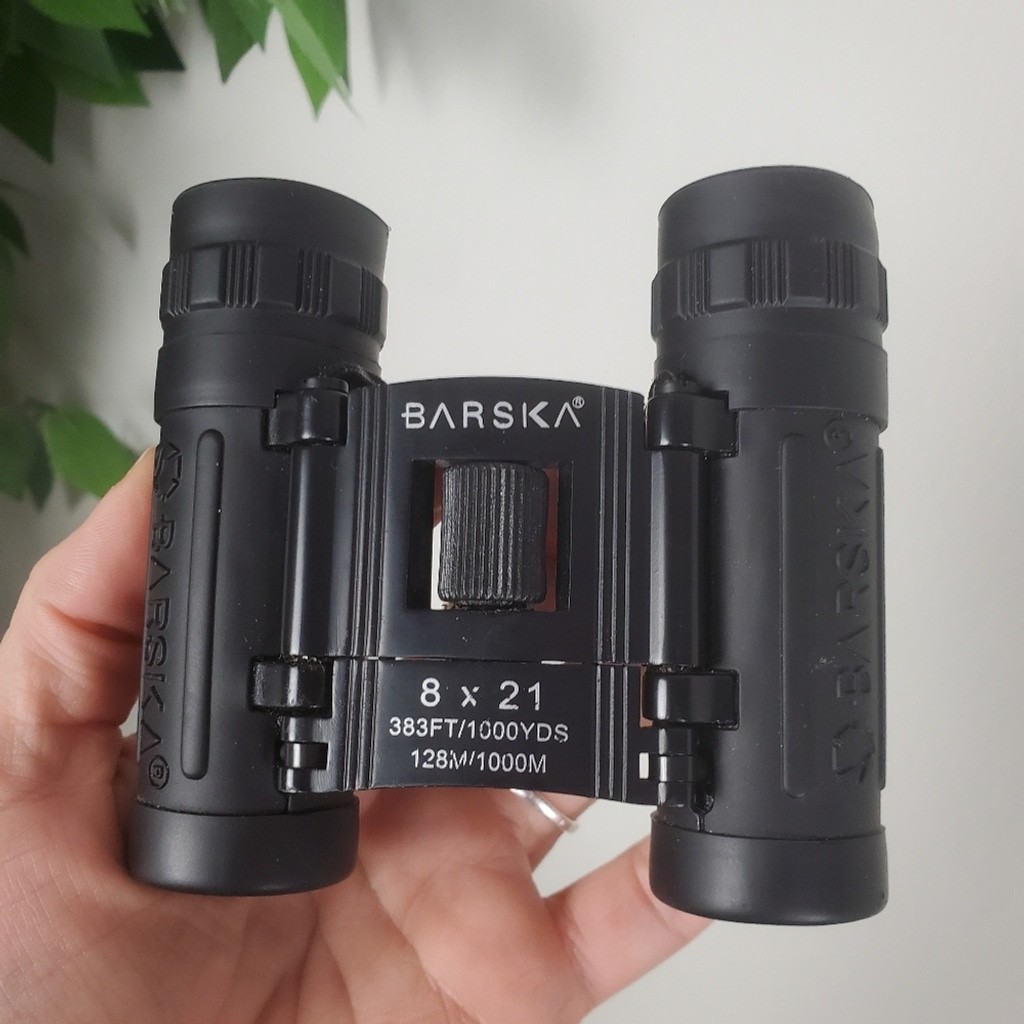 BARSKA COMPACT BINOCULARS 8 x 21 GREAT FOR TRAVEL, HIKING, OUTDOOR SPORTS