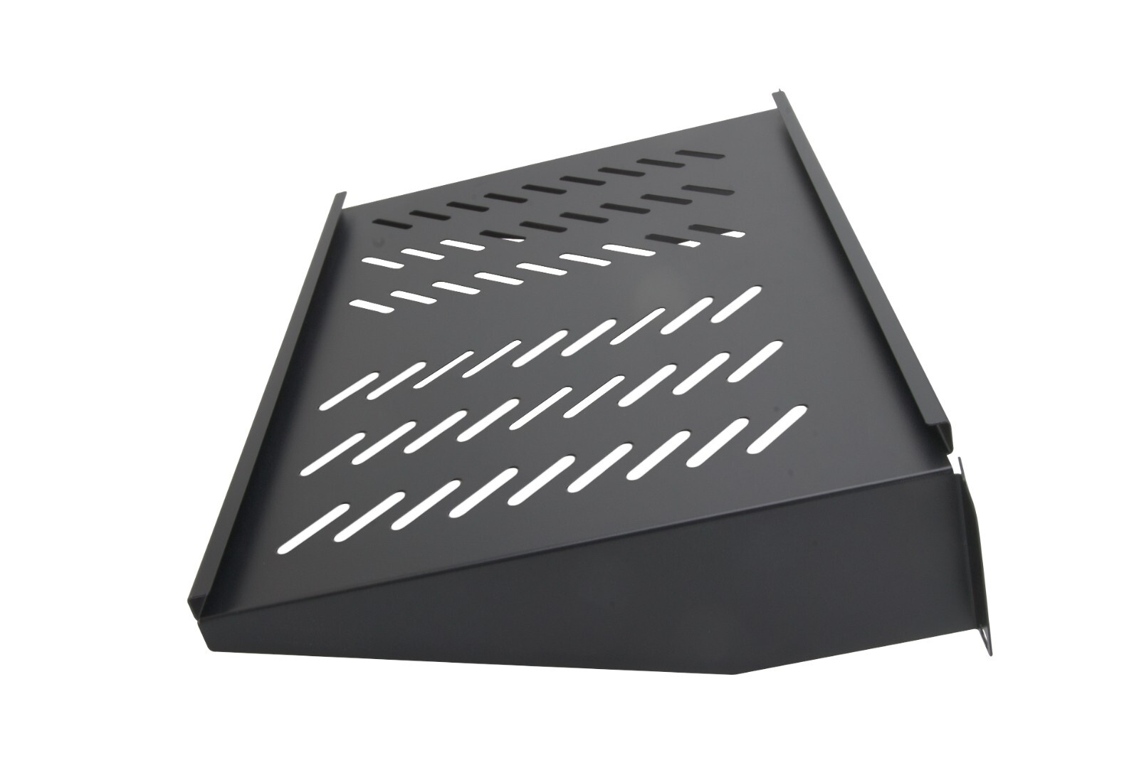Cantilever Network 2U Server Shelf Mount 19" Vented Rack Mount 12.24” Deep Tray
