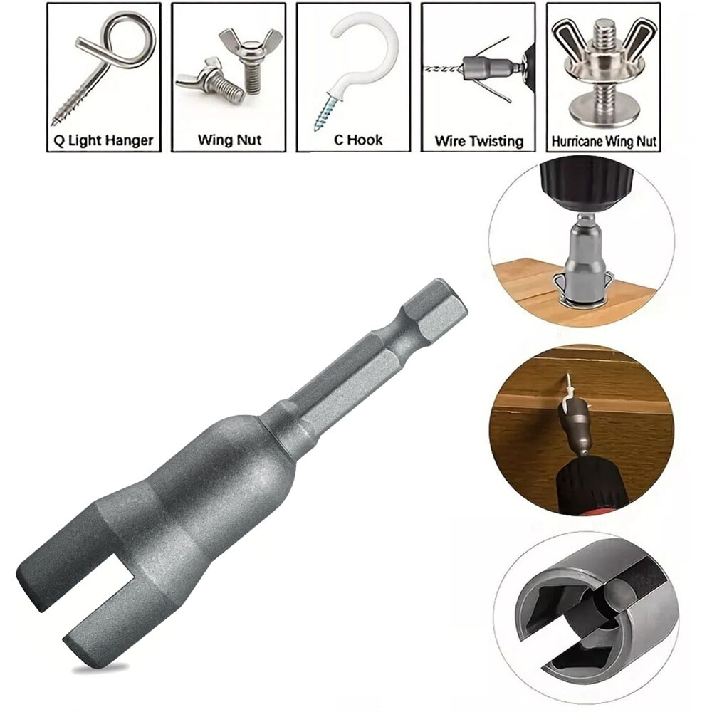 USA Hurricane Shutter Drill Bit,Wing Nut Drill Bit,Wingnut Socket,Power Wing Nut
