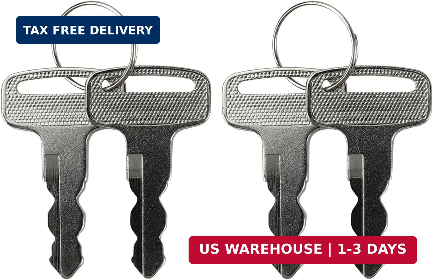 4PCS Golf Carts Keys Ignition Keys with 2 Keychains Replacement for Yama-ha G14