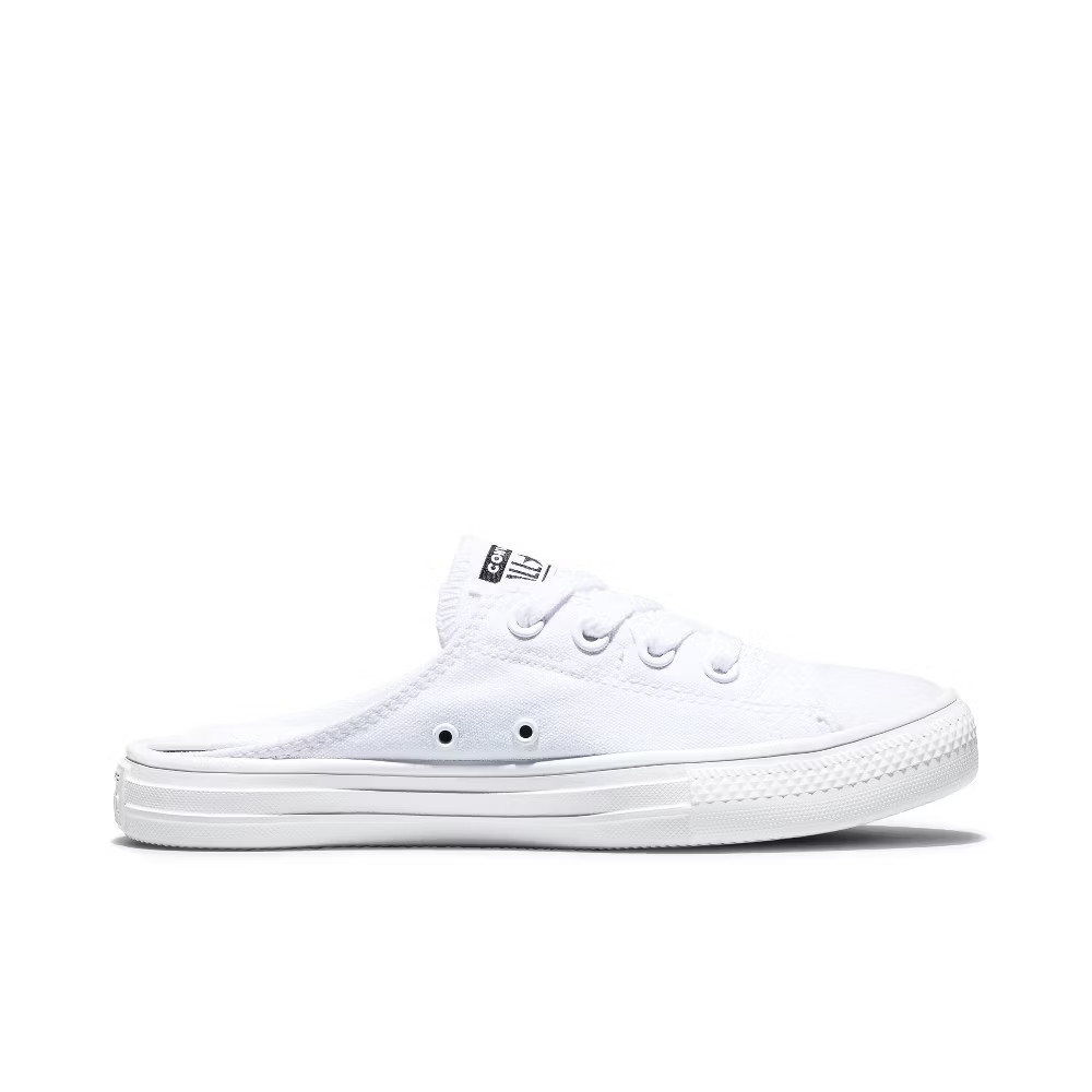 Converse Women's Slip On Backless Sneakers - White 6.5