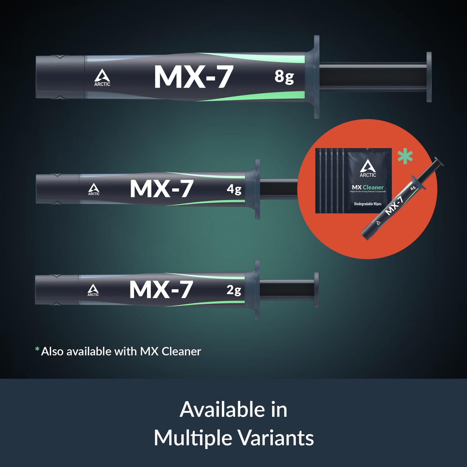ARCTIC MX-7 (2 g) - Ultimate Performance Thermal Paste, Long Durability