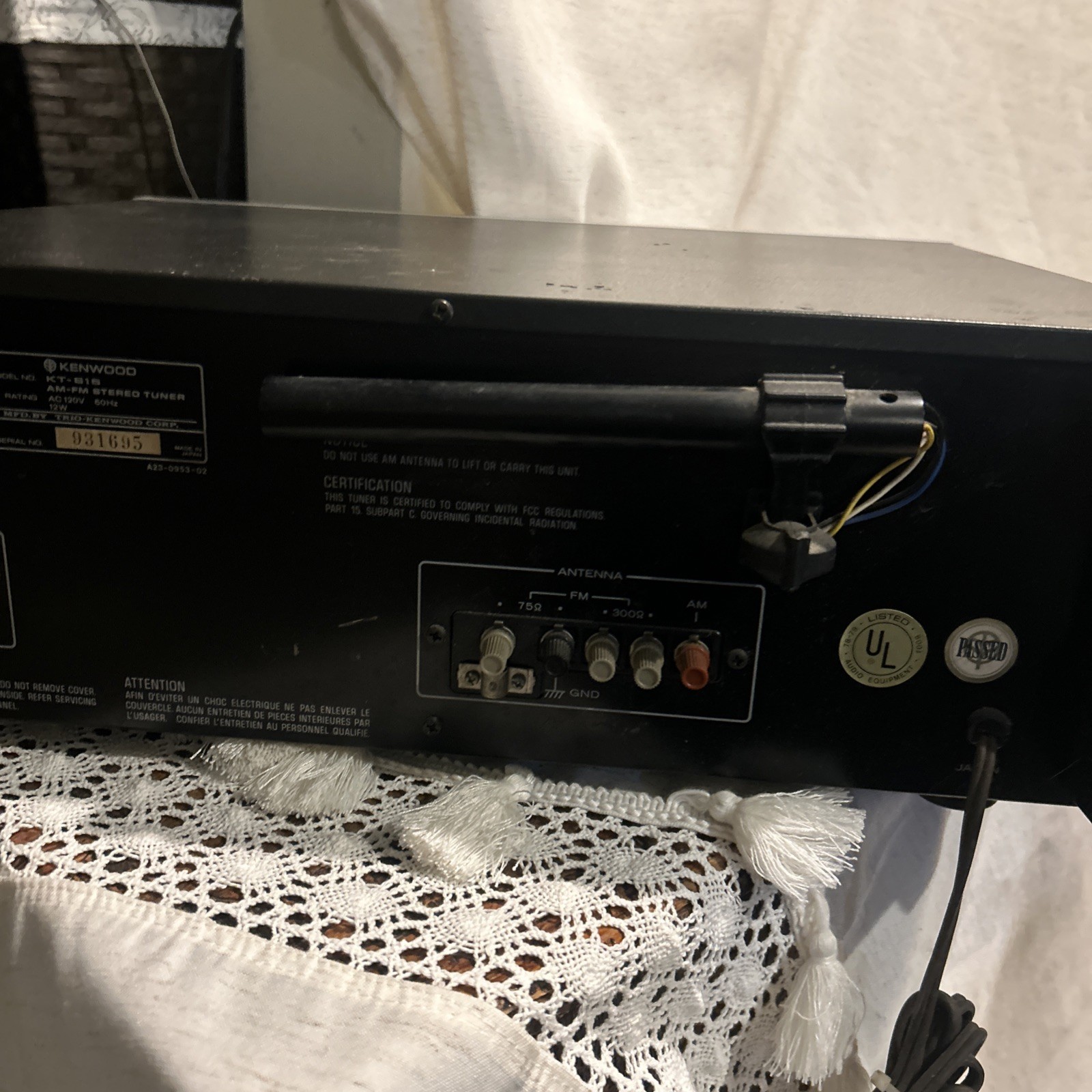 Kenwood Tuner KT-615