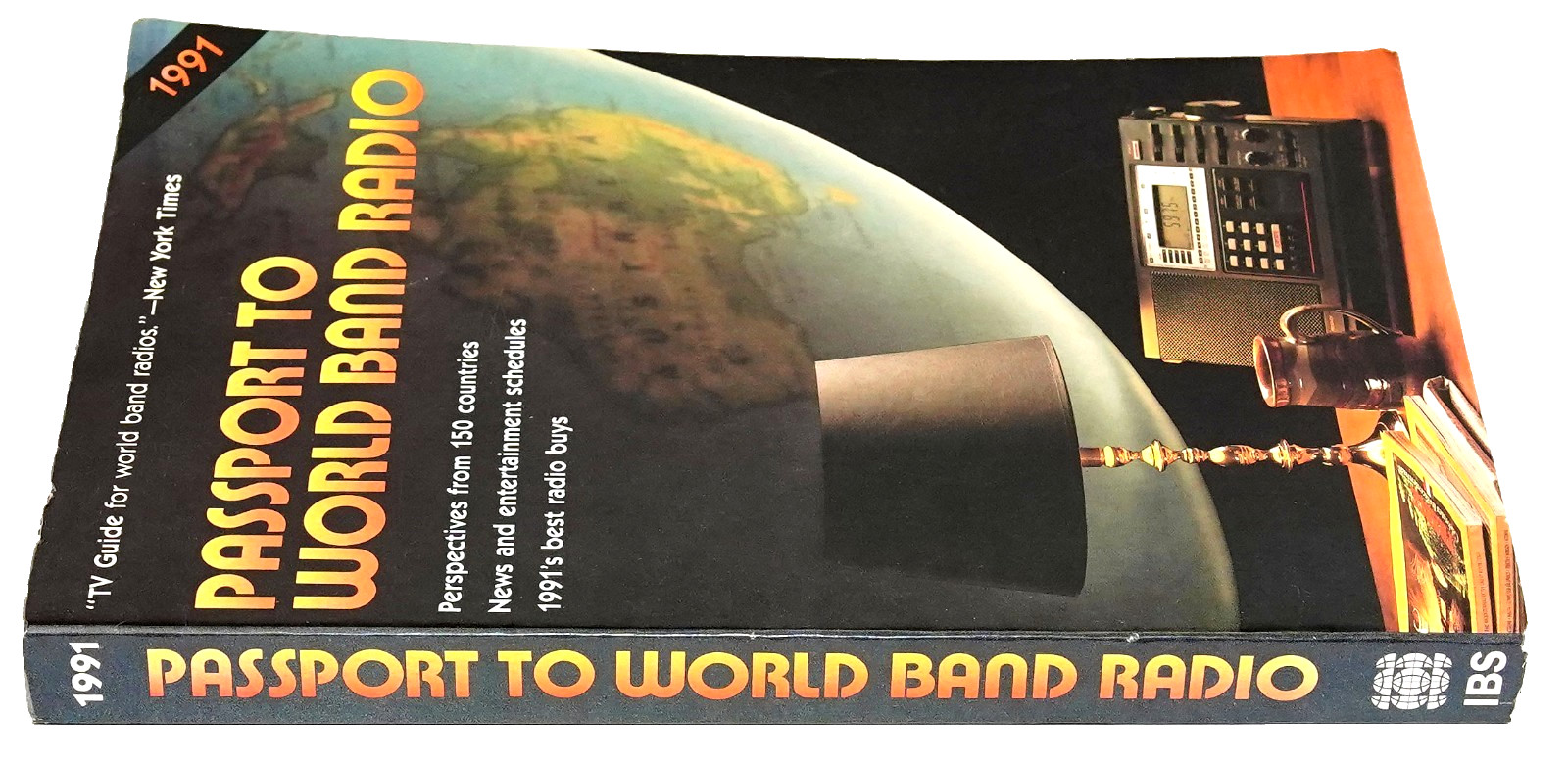 1991 Passport to World Band Radio Book - Stations Frequencies Reviews Stories #1