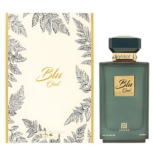 Ahmed Al Maghribi Men's Blu Oud EDP Spray 3.4 oz Fragrances 6290360614618