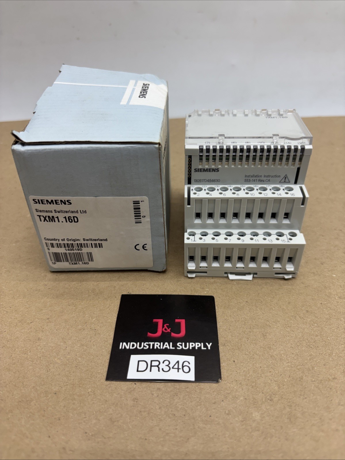 SIEMENS TXM1.16D Input Output Module New In Open Box Fast Shipping Warranty