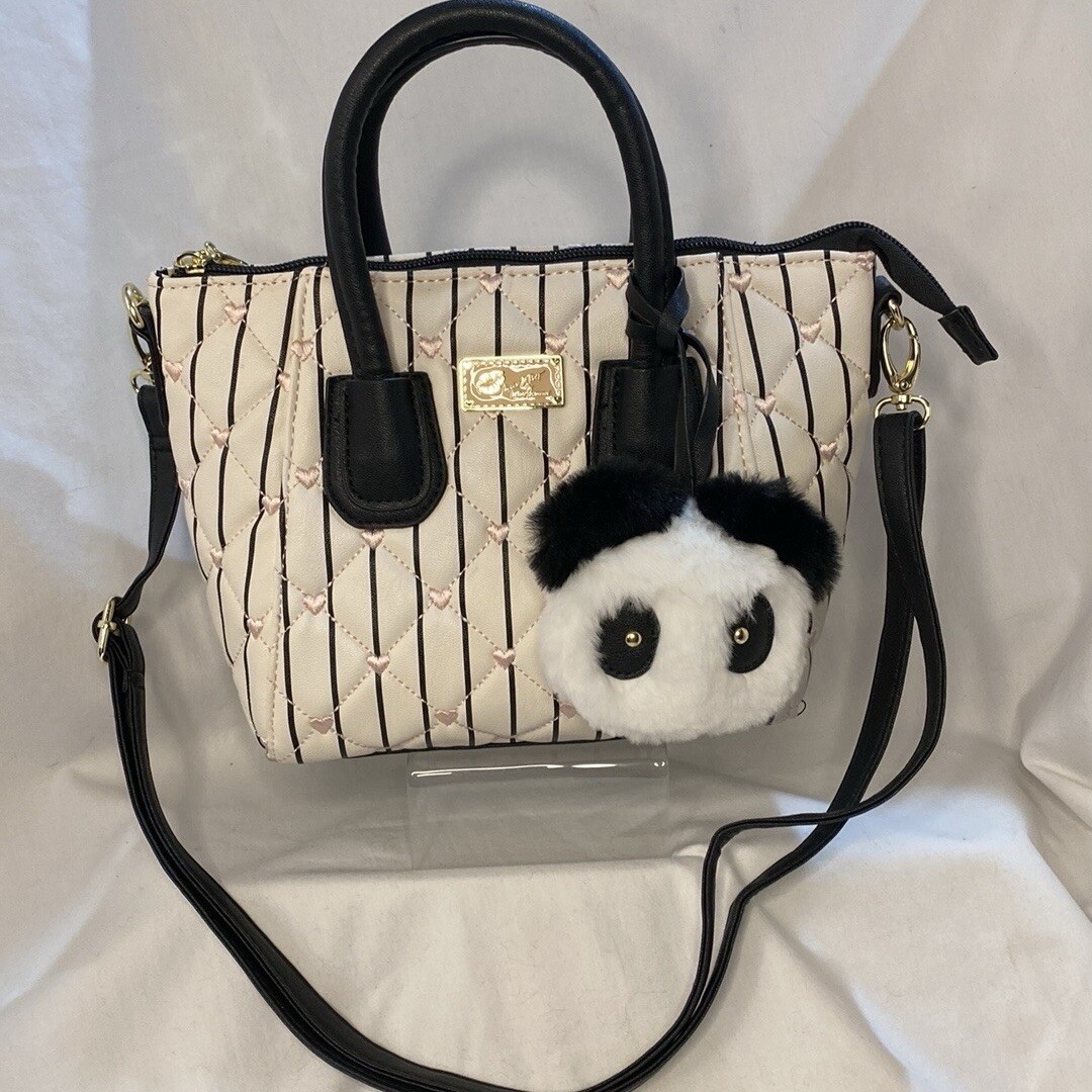 Luv Betsey by Betsey Johnson ~ Handbag w/ Shoulder Straps & Plushie Accent