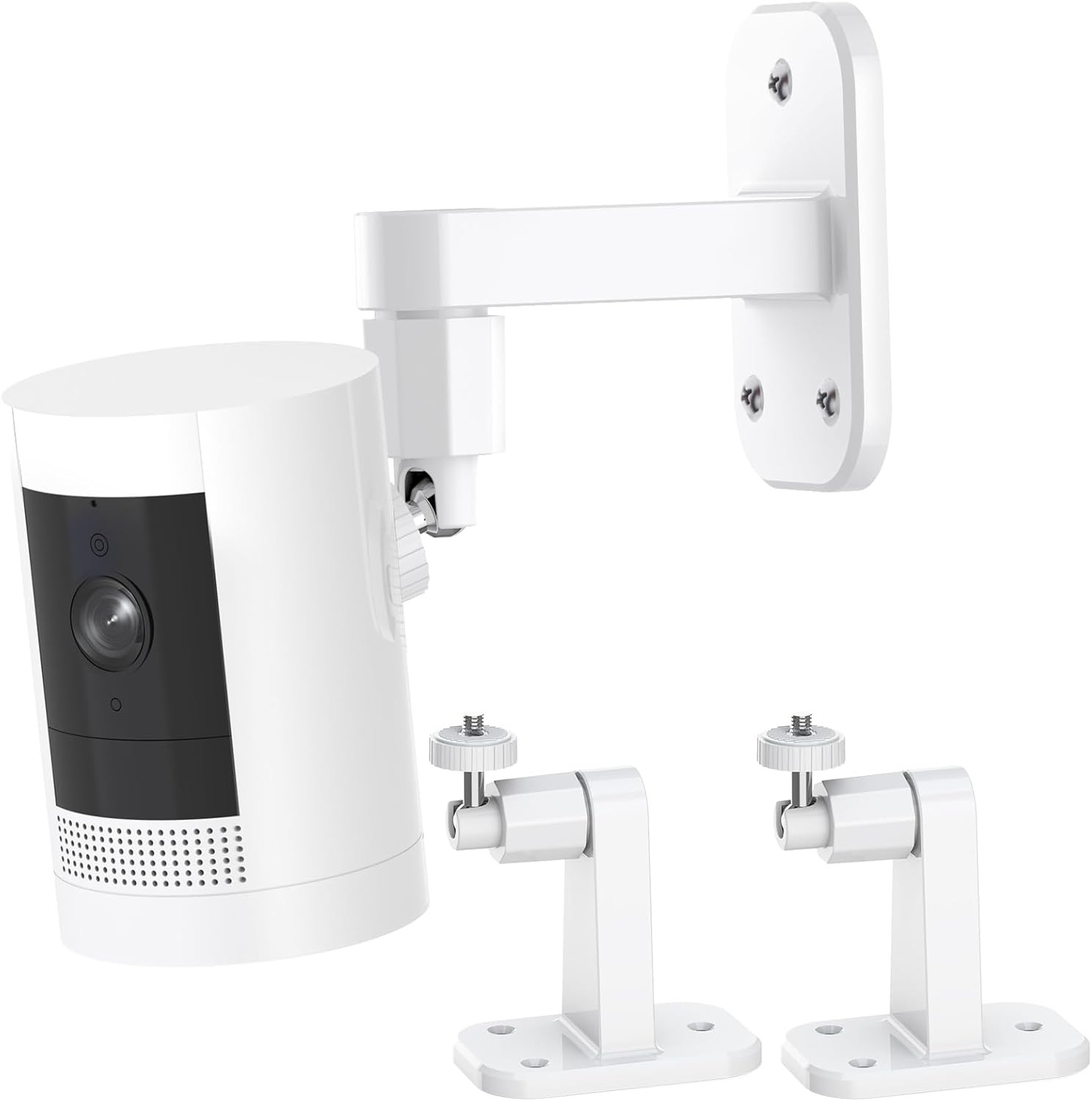2Pack Ring Camera Wall Mount,Compatible with Ring Outdoor Cam Plus/Stick up Cam