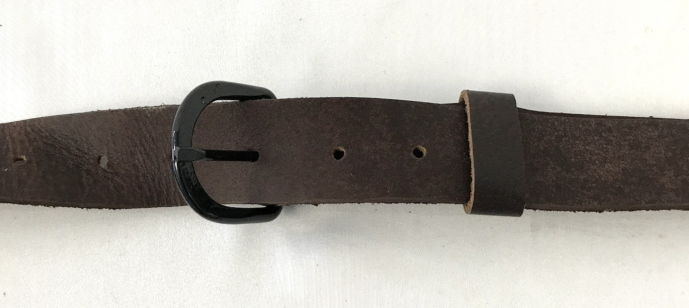 Beaver Tail Hunting Pouch with Heart Motif