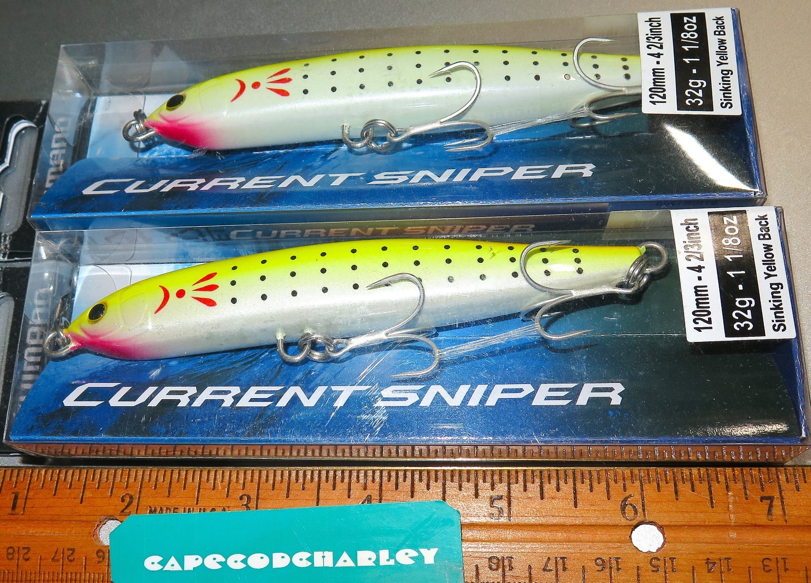Lot of Two Shimano Current Sniper lures New
