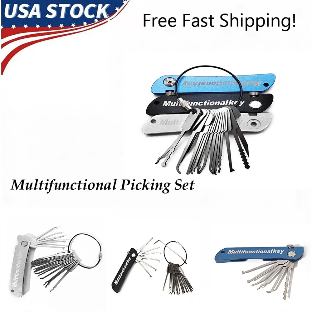 Multifunctional Stainless Steel 21in1Set Key Practice Kit For Beginners