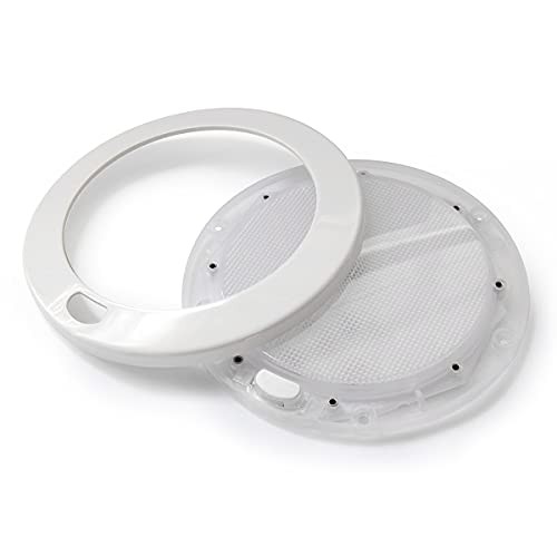 12Volt LED Panel Light with Switch - 5" 5inch, Dimmer Switch, Warm White Light