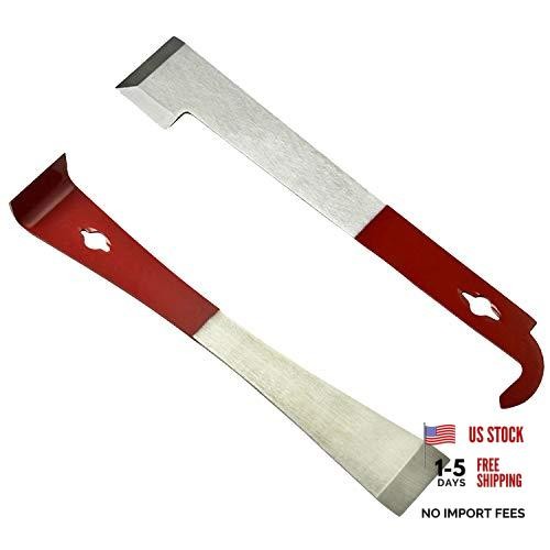 2 Pack Stainless Steel Beekeeping Hive Tool Scraper Frame Bee Frame