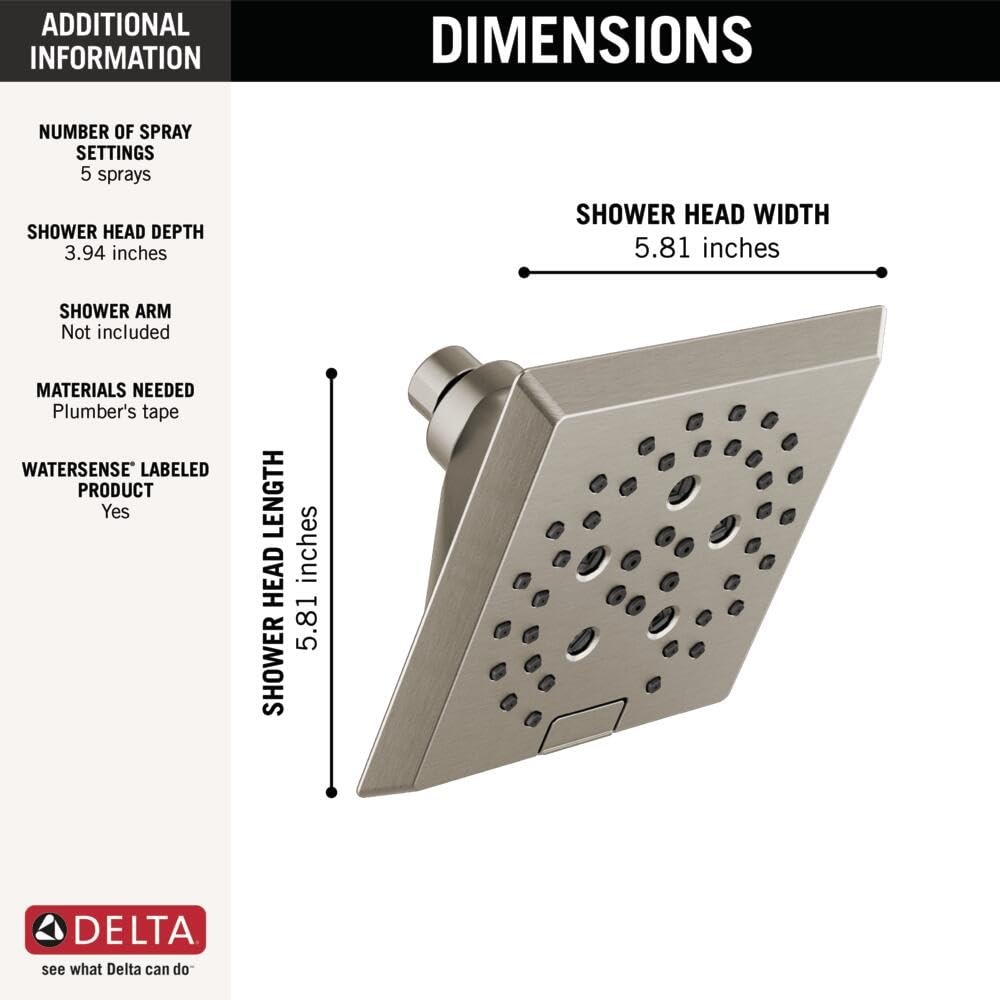 Delta 52664-SS - Shower Heads Showers