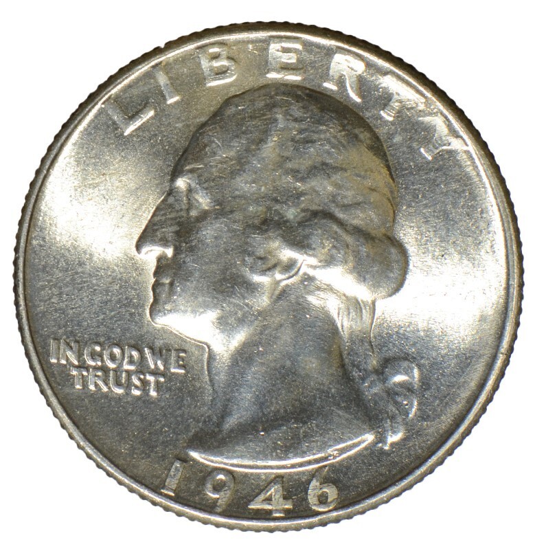 1946-D Washington Quarter - Uncirculated