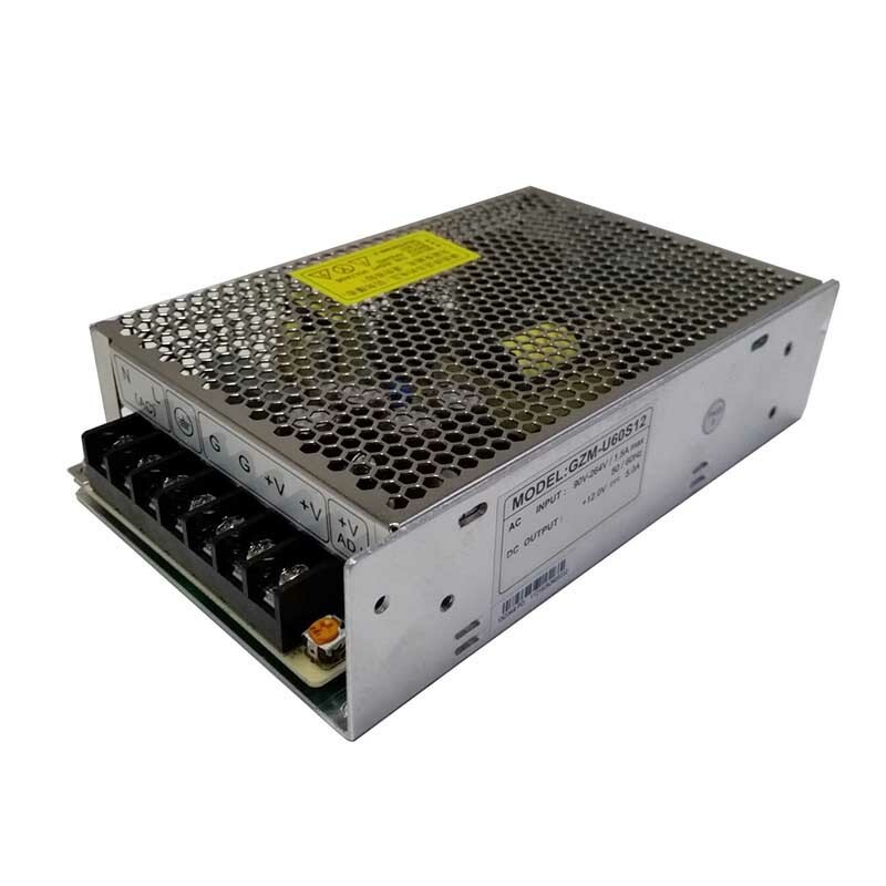 GZM-U60S12 AC100-244V DC12V 5A 60W Monitor Switching Power Supply 160X98X40mm