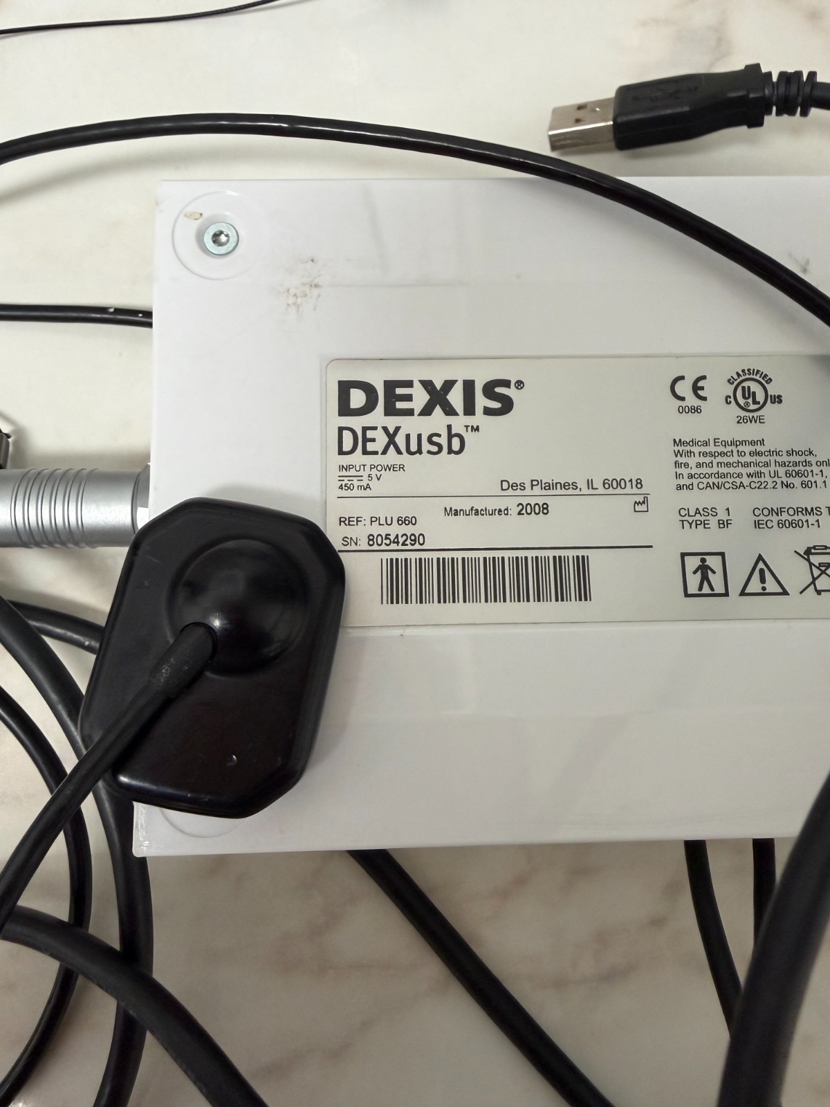 DEXIS Platinum PLU660 Sensor and Dock