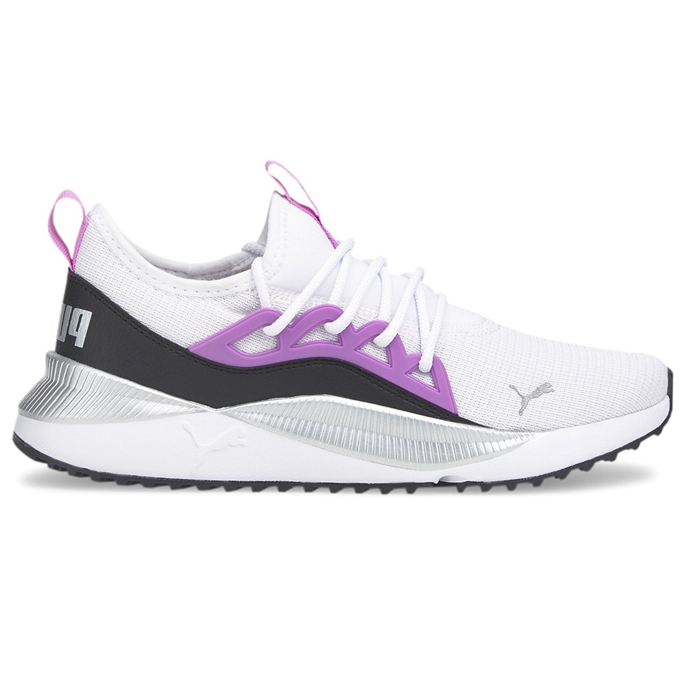 PUMA Pacer Future Allure Lace Up  Womens White Sneakers Casual Shoes 38463602