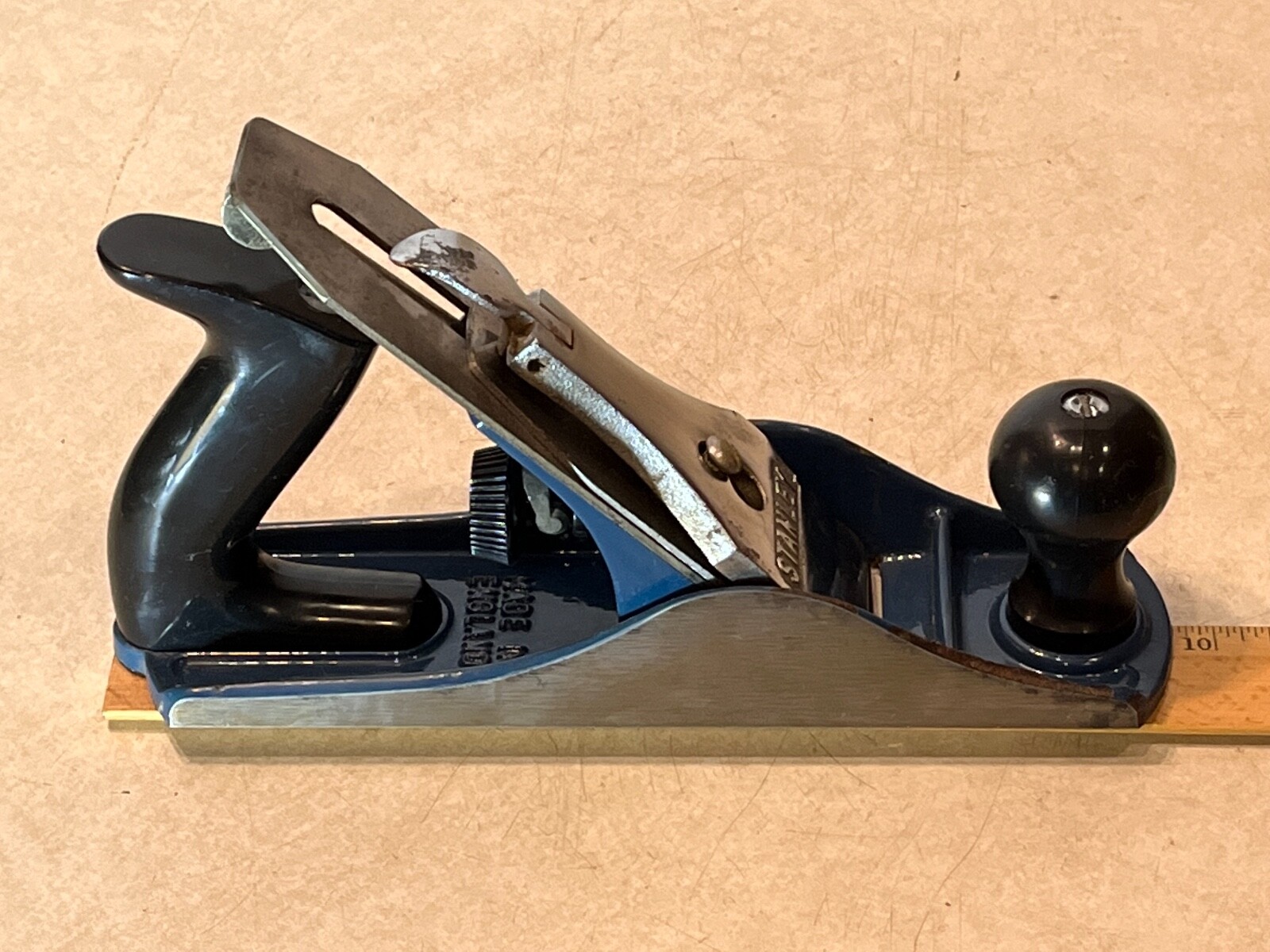 Stanley G12-204 25 Degree Angle Grinding Blue Wood Plane Made in England