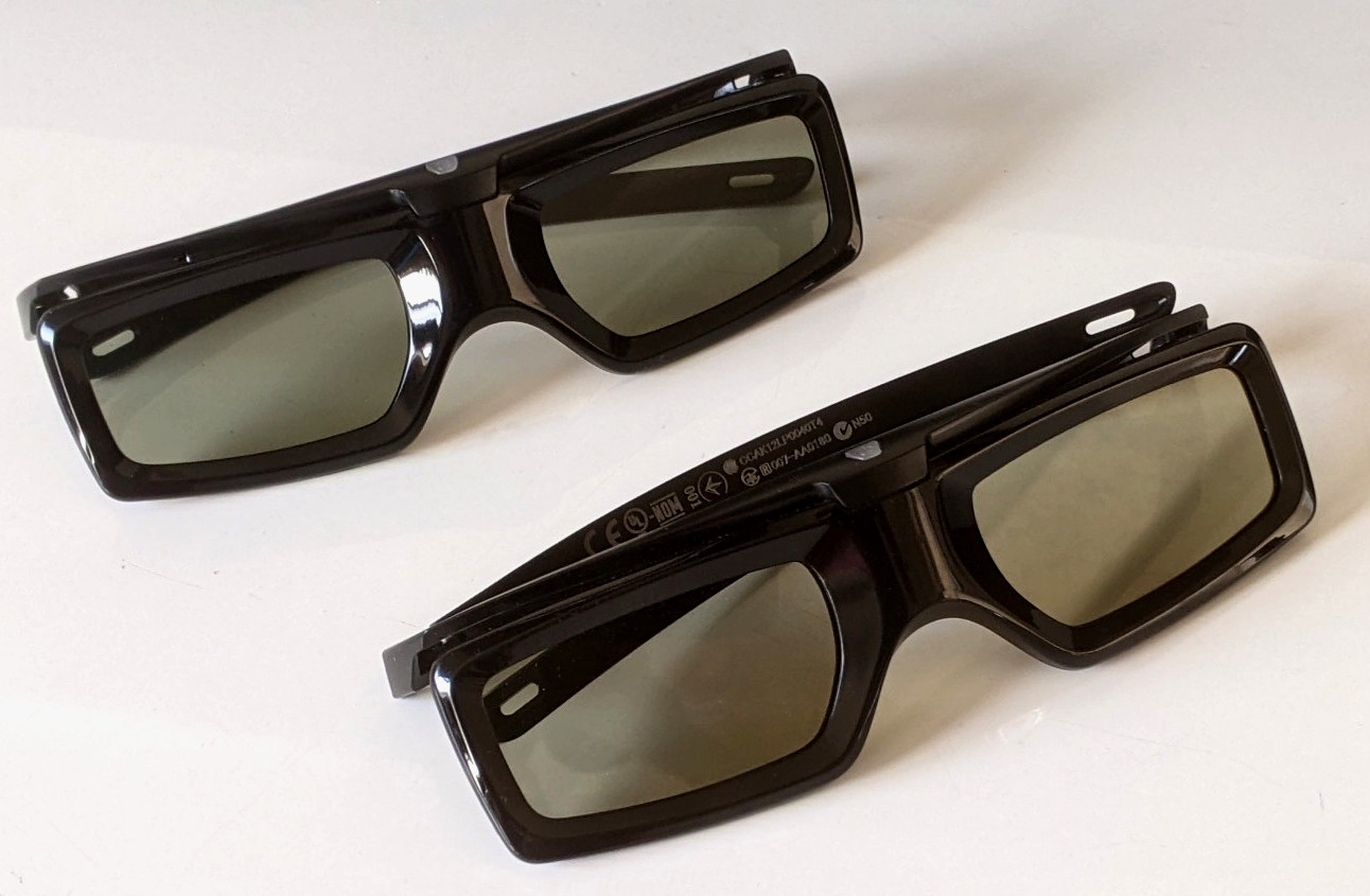 1 Original Sony TDG-BT400A Active 3D Glasses - Authentic - Fresh Battery install
