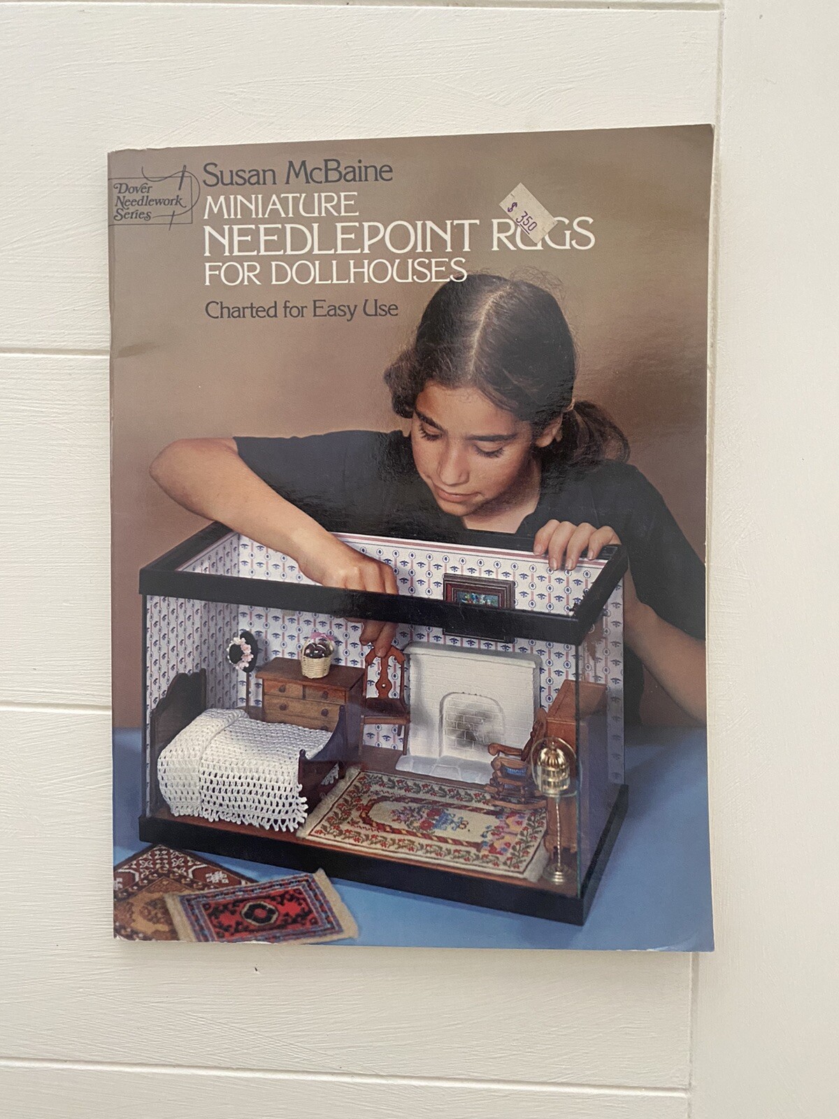 Miniature Cross Stitch Rugs for Dollhouses Paperback Susan McBaine 1976 Dover