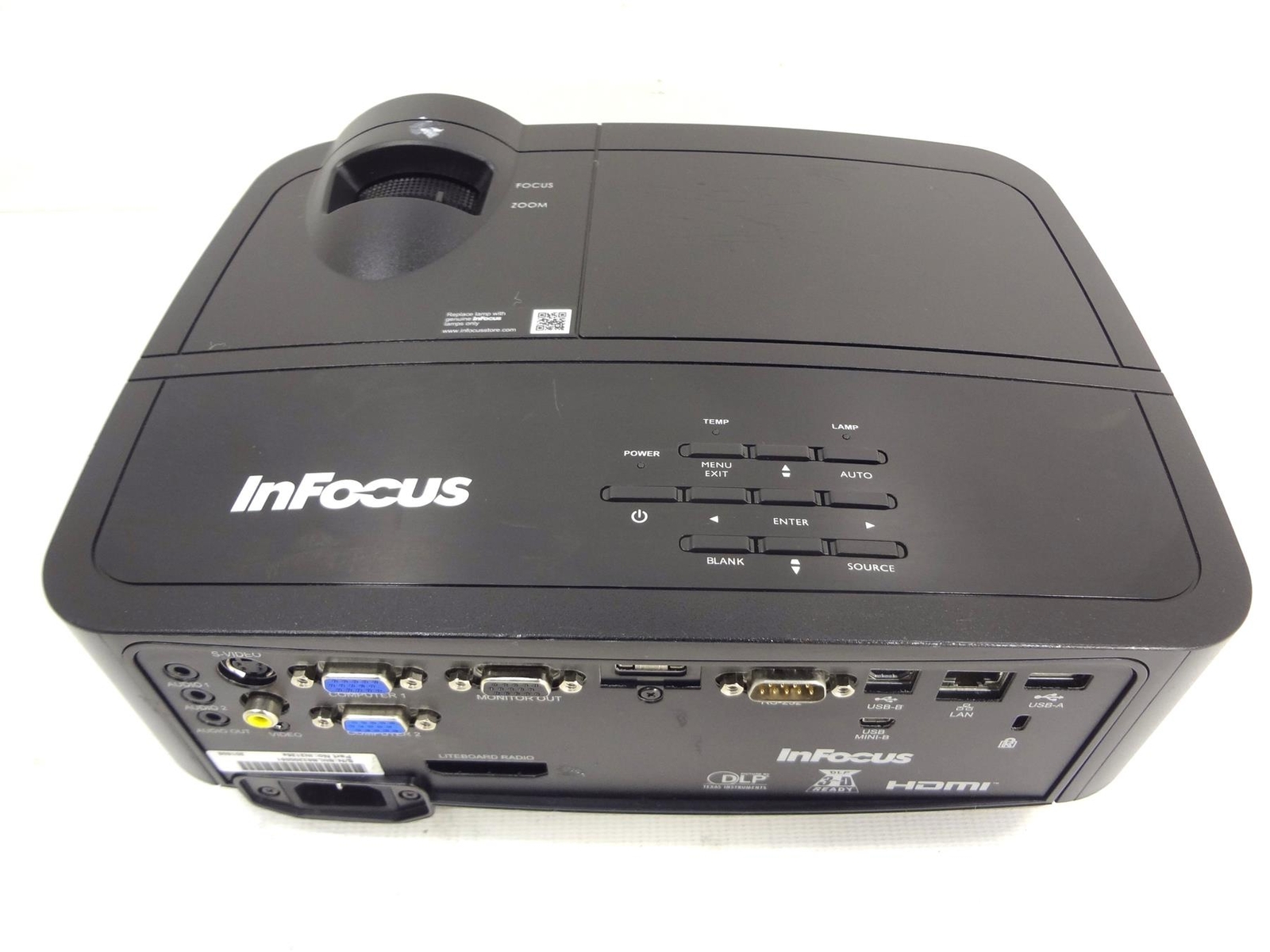 InFocus IN2126a - T108 - DLP Projector - Lamp Runtime: 670 Hrs