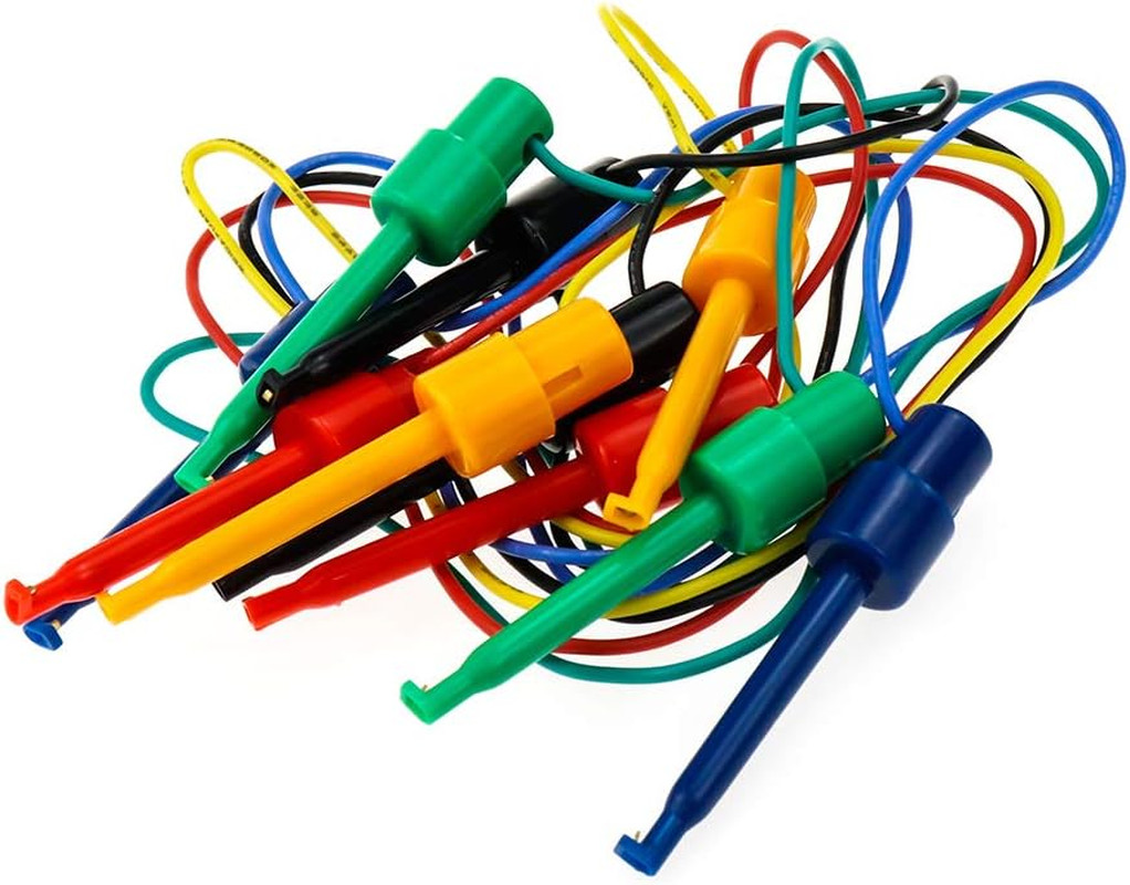 Testing Hook Clip Probe Test Leads Electronics Silicone Test Leads