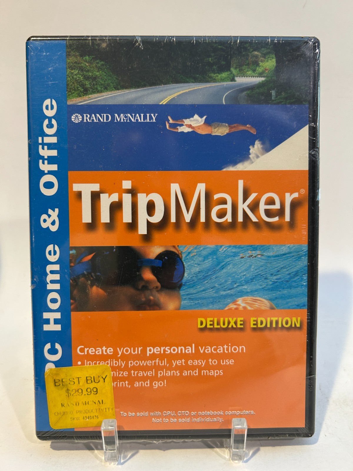 Rand McNally Trip Maker (PC, Deluxe Edition, 1999) BRAND NEW