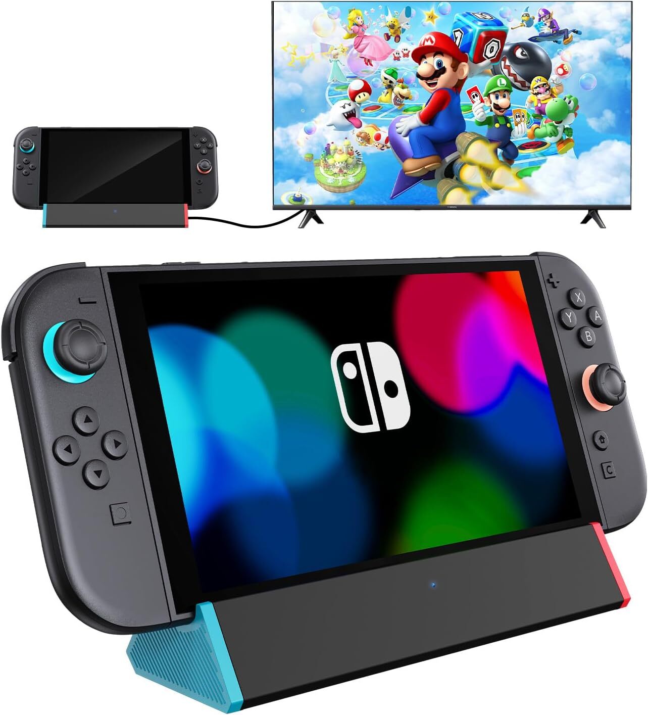 ANTANK S3MAX TV Docking Station 4K HDMI Adapter/Type C/USB For Nintendo Switch 2