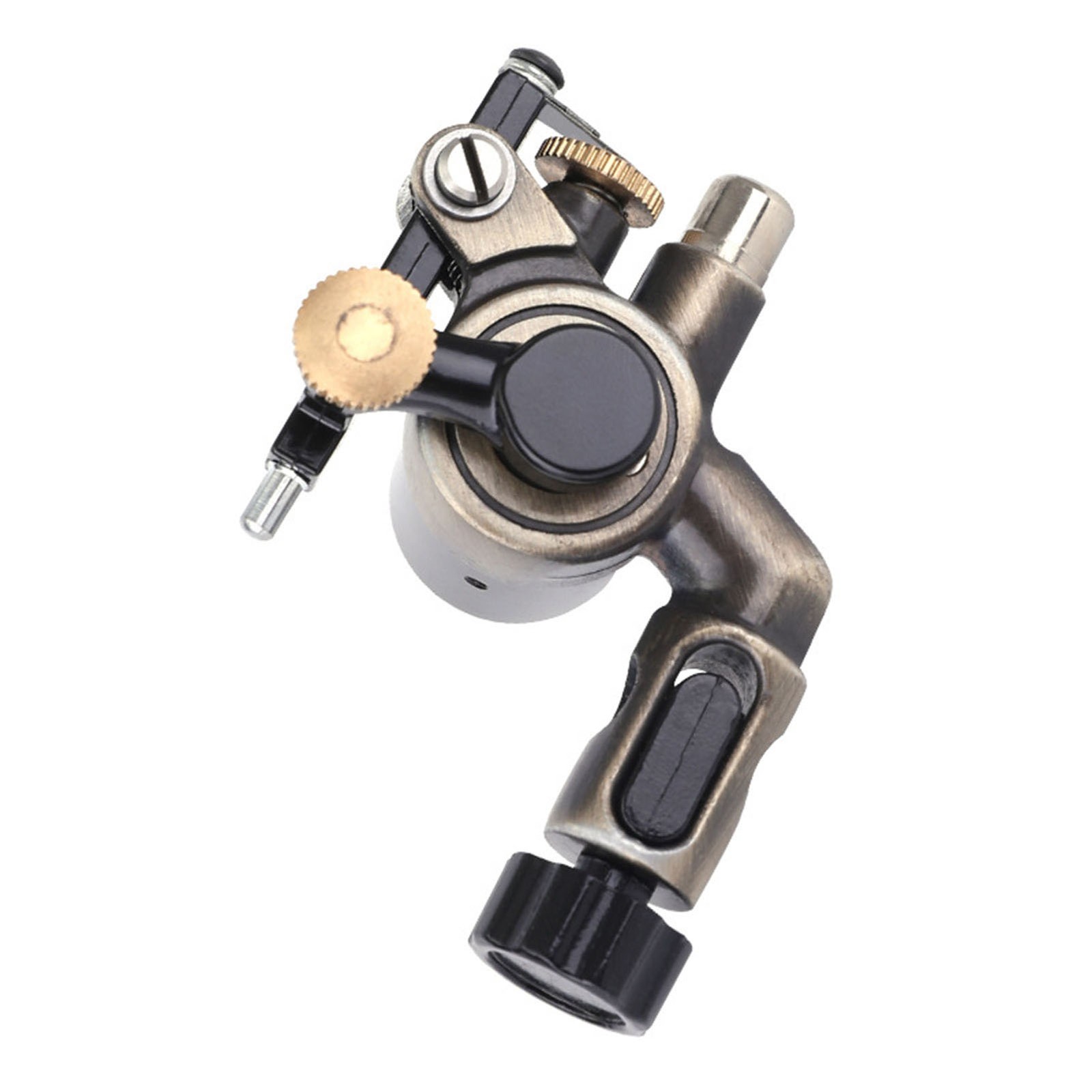 § Bronze Tattoo Machine Copper Alloy Liner Shader Stroke Adjustable