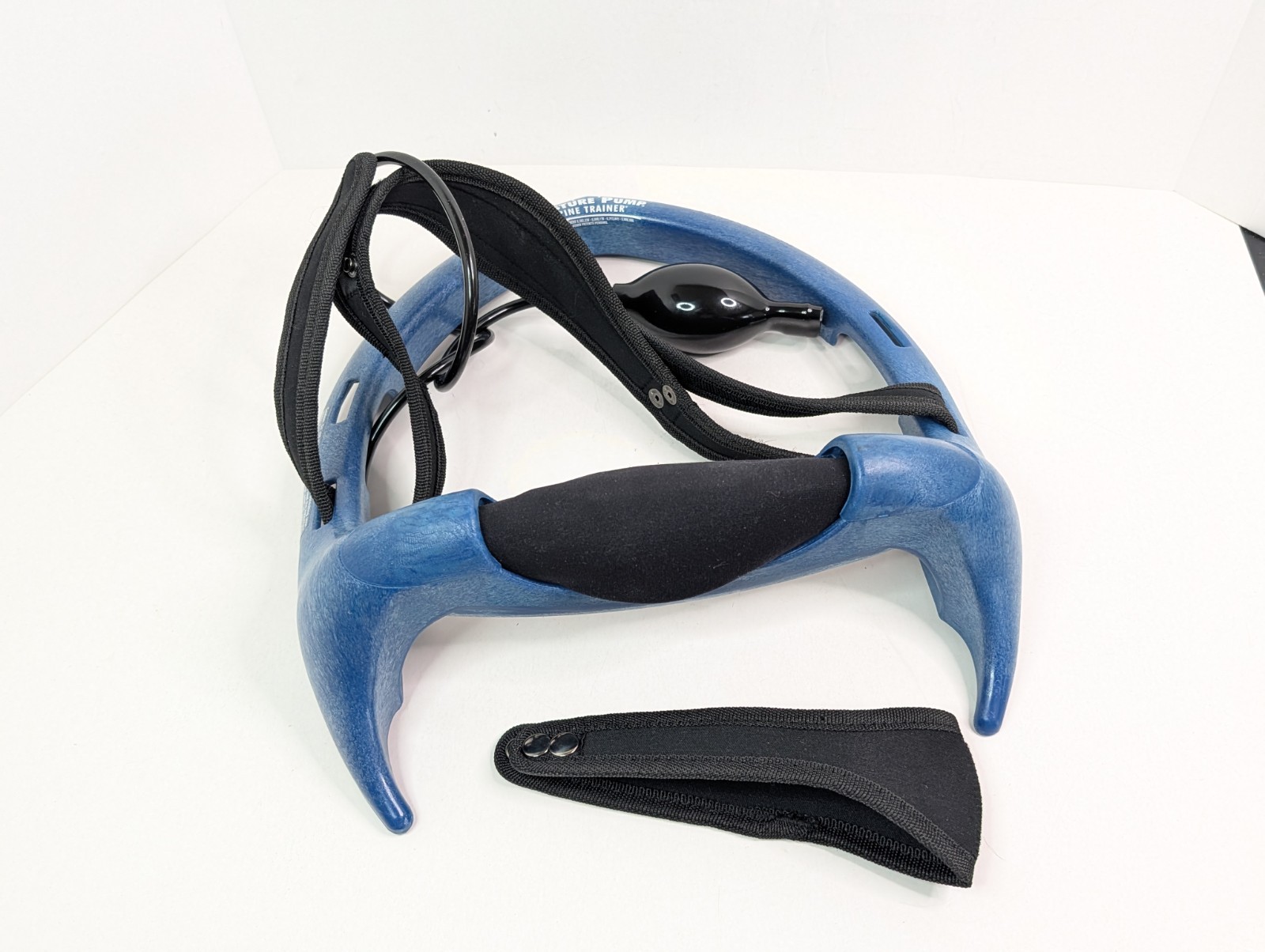 Posture Pump Neck Exerciser Professional Model with Head & Chin Strap