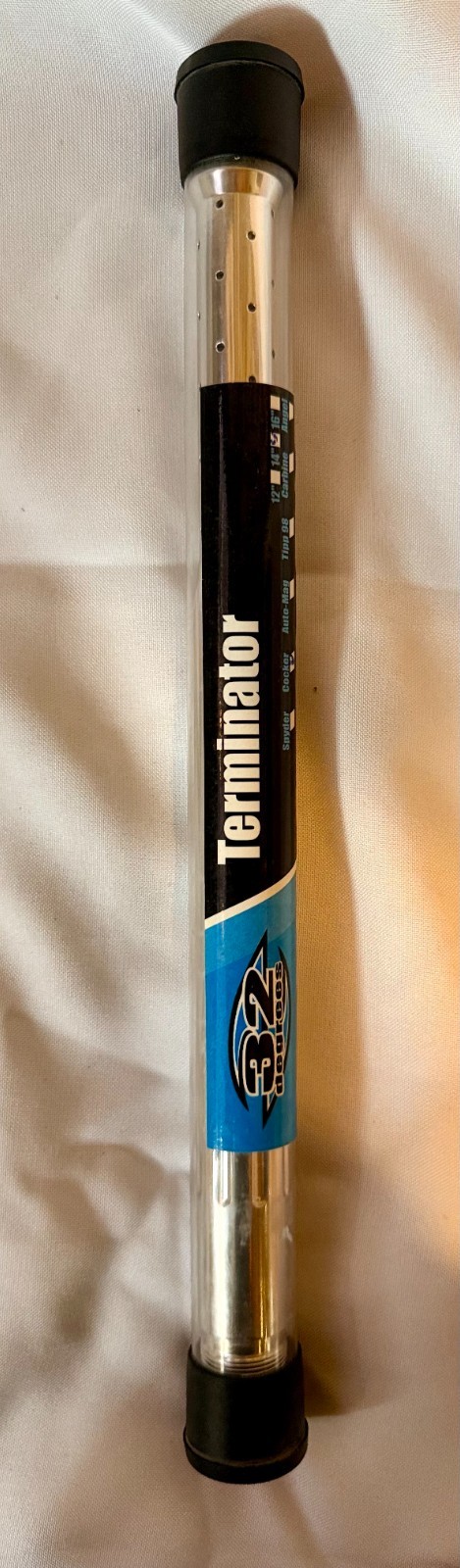32 degrees paintball barrel "Terminator" In Tube 16”- Cocker