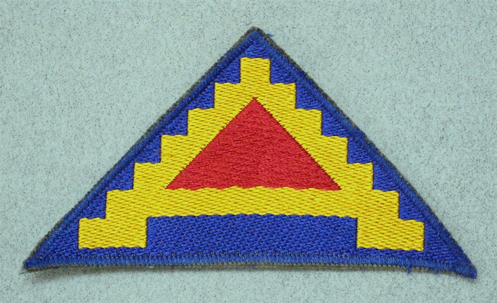 Army patch 5356: 7th Army - German made, woven
