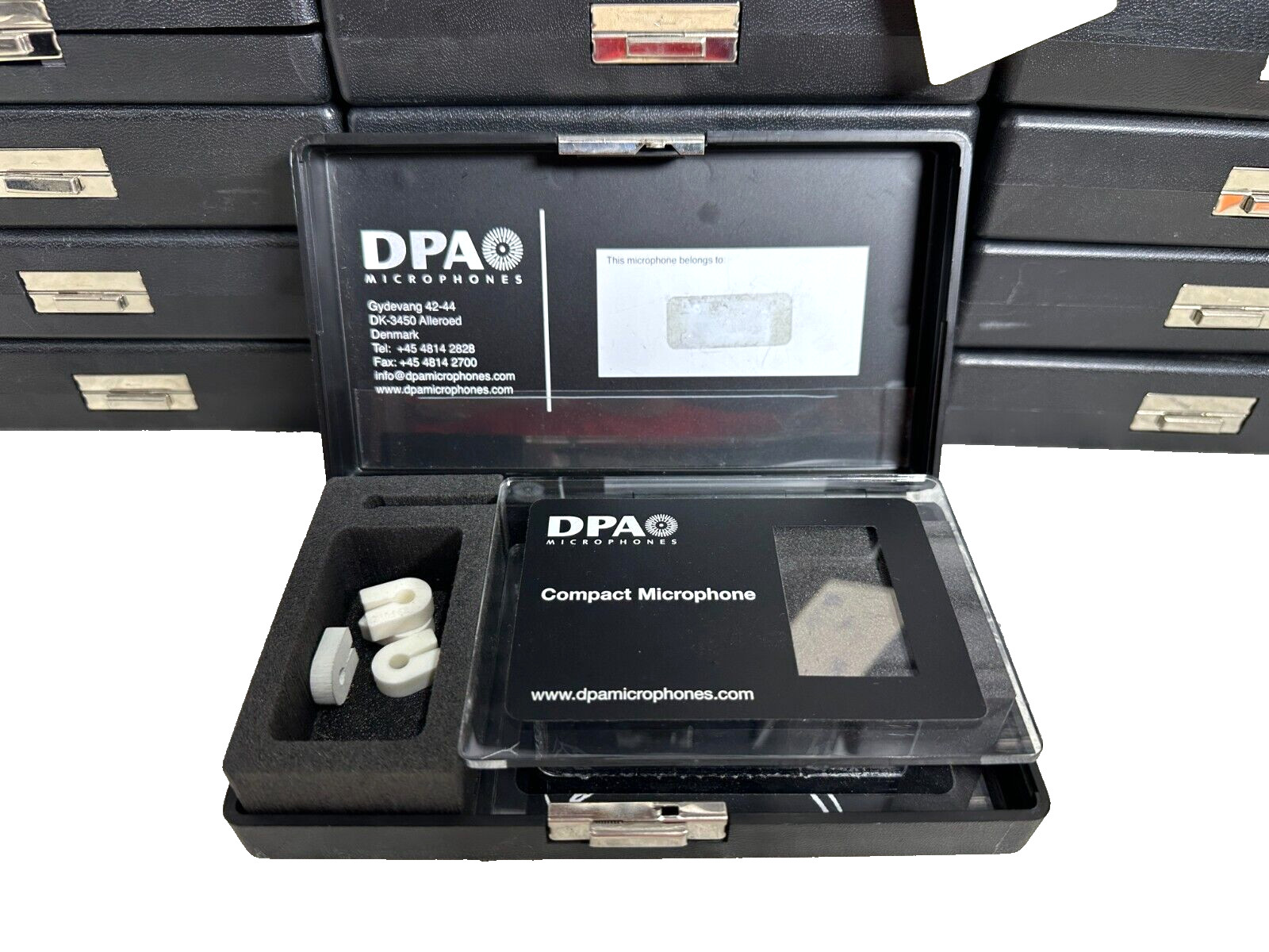 DPA Microphone Case W/Compartments #4021 (Pair)THS