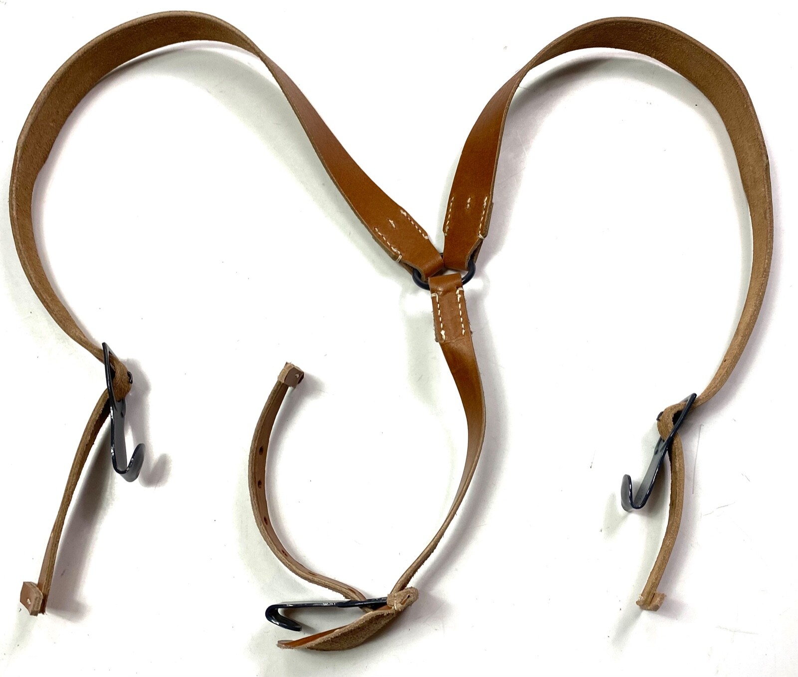 WWII GERMAN M31 LIGHT WEIGHT LEATHER EQUIPMENT Y-STRAPS