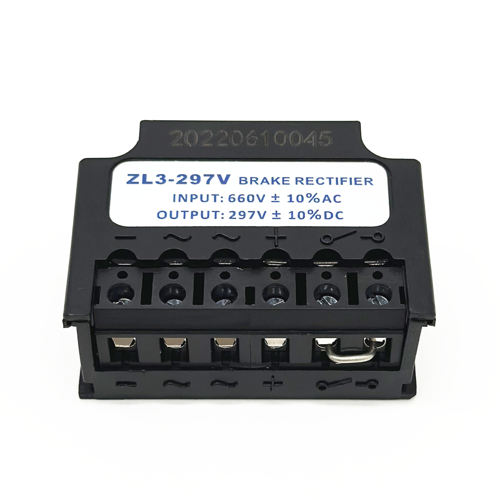 ZL3-297V input AC660V output DC297V motor half-wave brake rectifier
