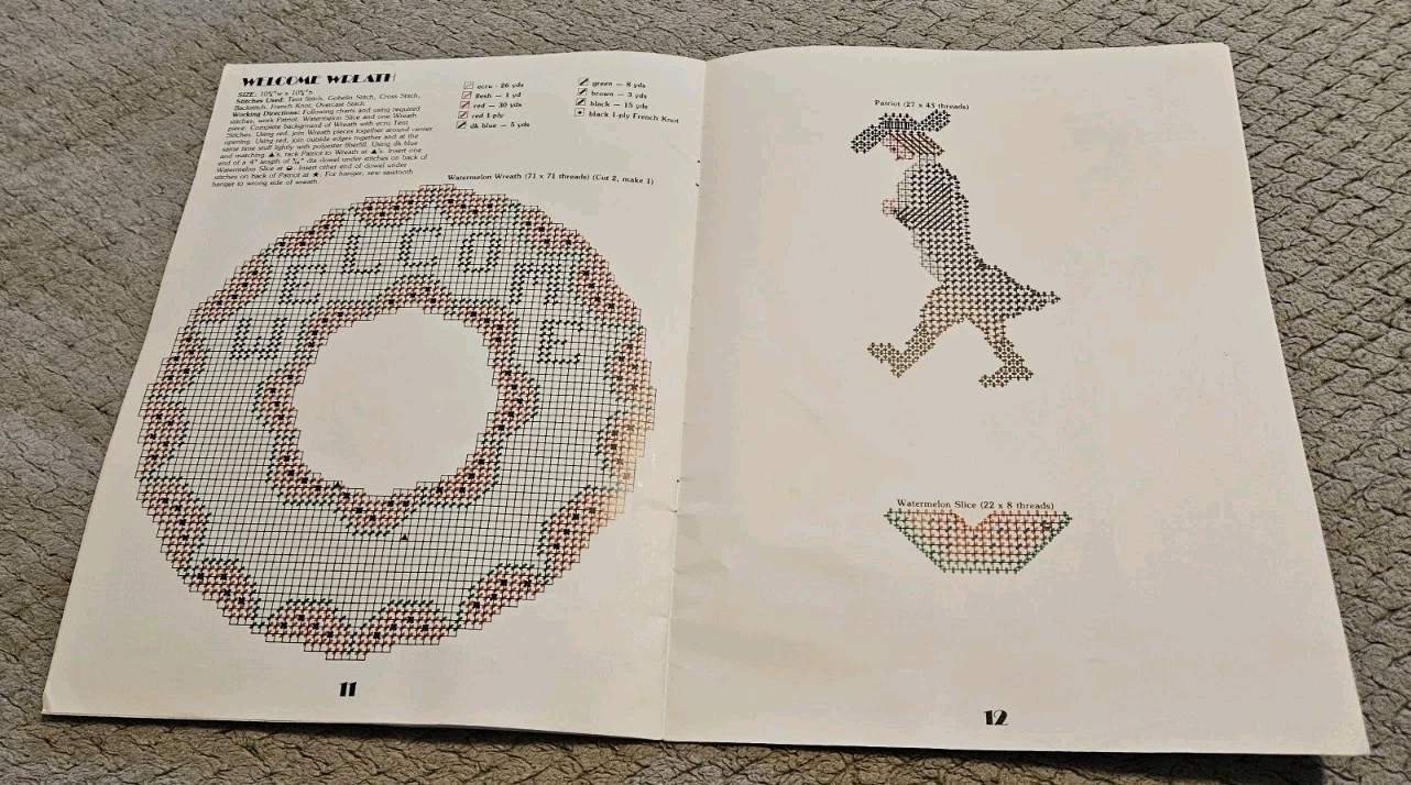 More Country Things In Plastic Canvas Pattern Booklet