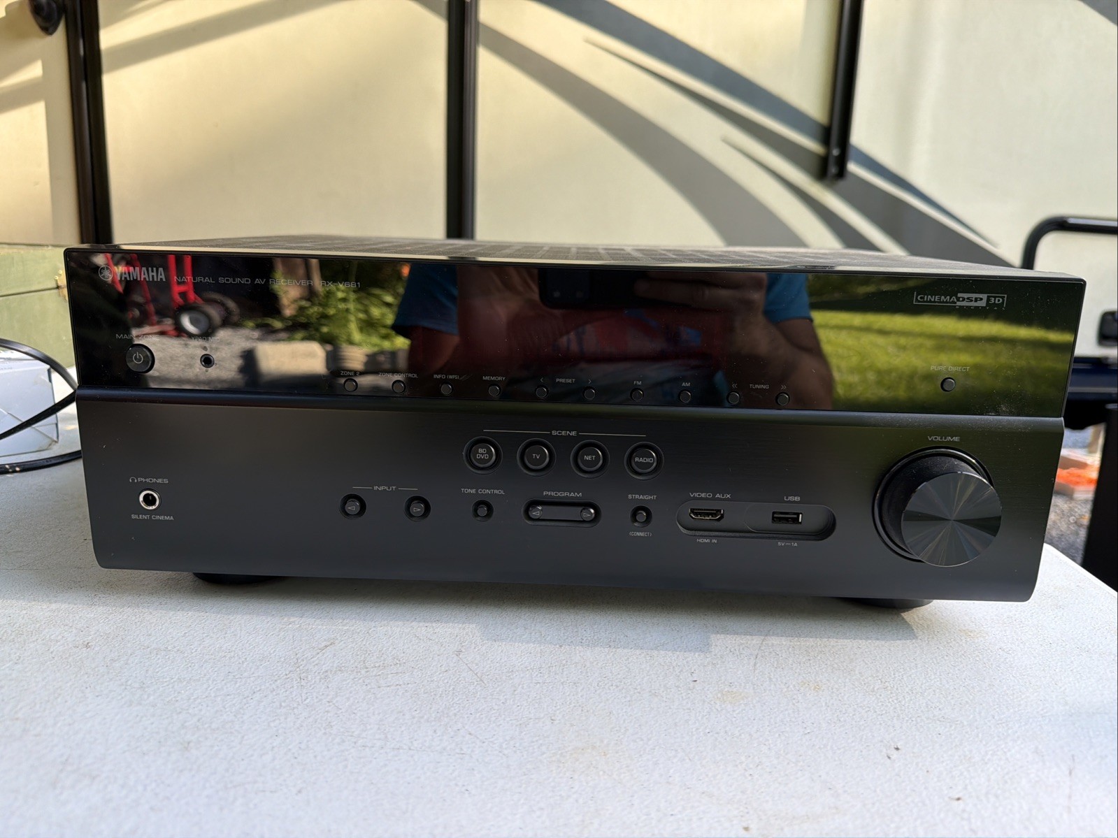 Yamaha RX-V681 AV Receiver 7.2-CHANNEL 4K Ultra HD Bluetooth Dolby Atmos DTS:X