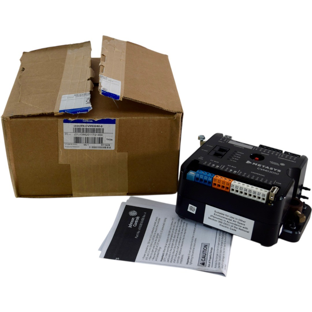 NEW Johnson Controls M4-CVM03050-0 Metasys VAV Box Controller Actuator CVM03050