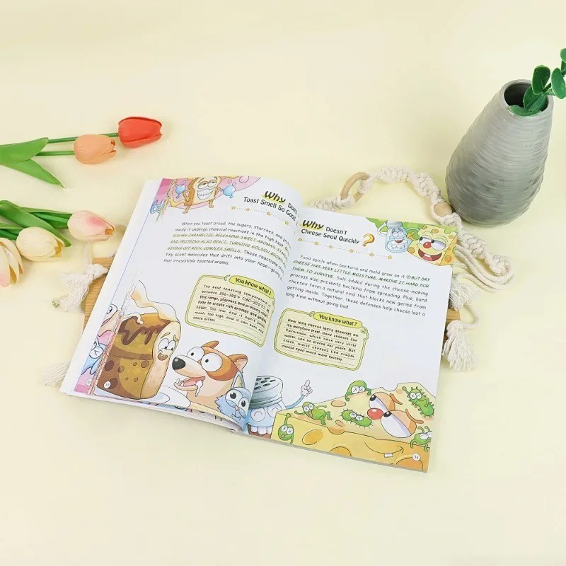 Ultimate Brain 100000 Whys Science Book for Kids Fun Learning Reference Guide