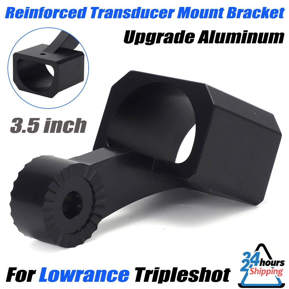 Transducer Mount Bracket For Lowrance Tripleshot Support Mount Instead of Broken