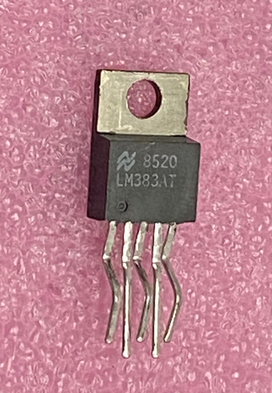 National LM383AT audio amplifier 8 watt 5 pin TO-220