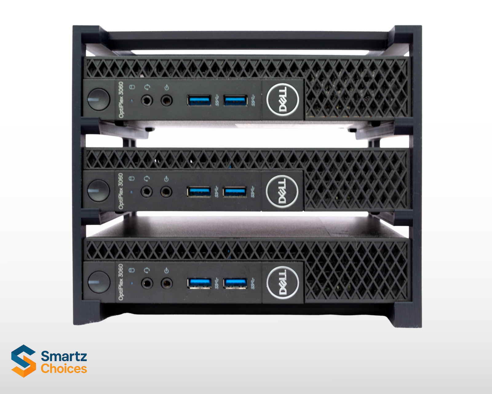 Storage Stacking Rack for Dell OptiPlex Micro PCs – 2–5 Stack Options