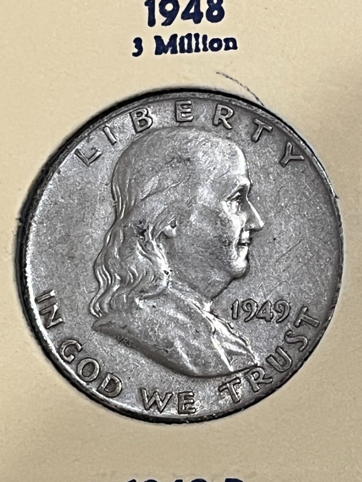 1949-D Franklin Half Dollar